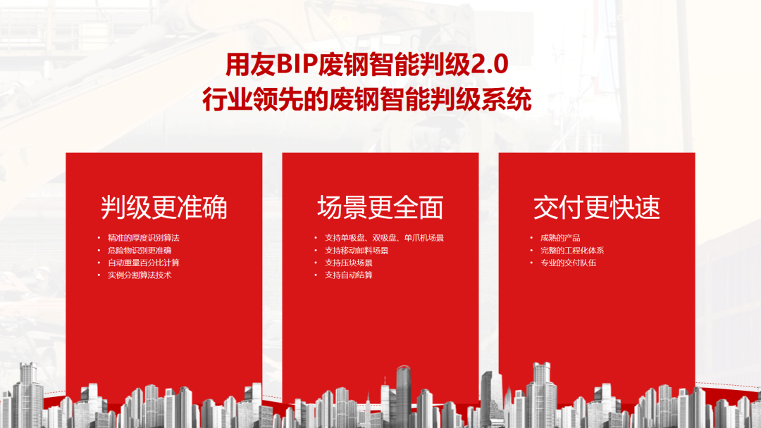 用友BIP废钢智能判级2.0