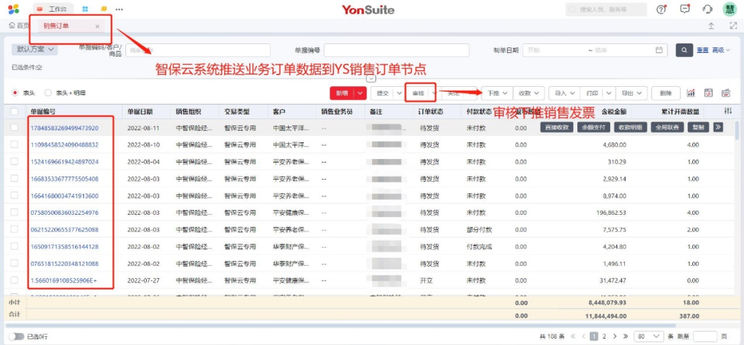 报表推送