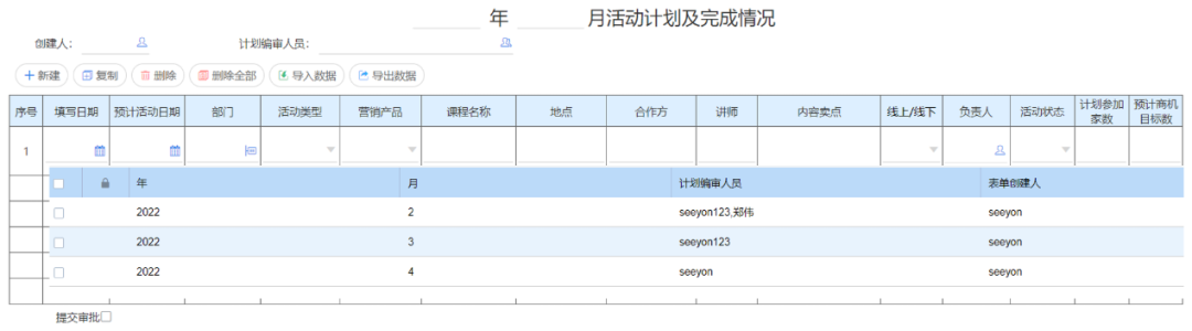 活动与案例管理