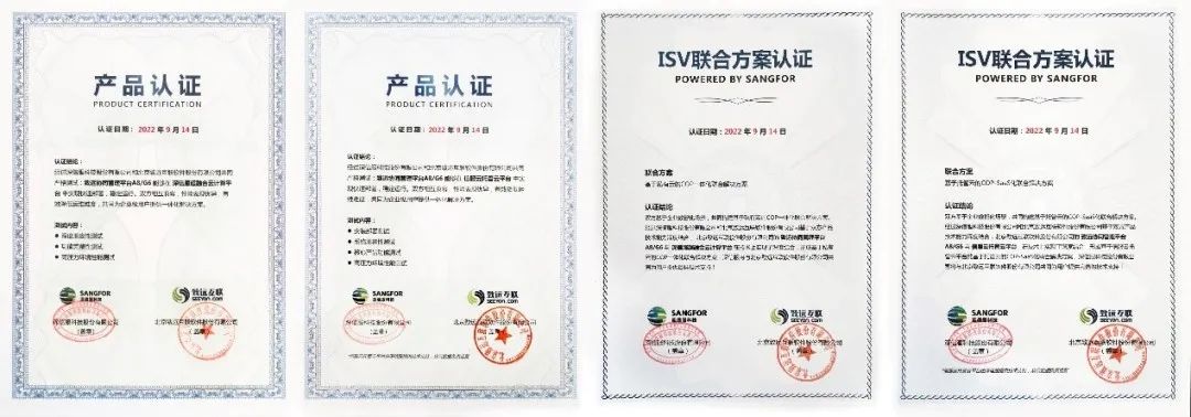 产品&ISV联合方案认证